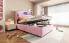 Letto imbottito per bambini 90x200, letto singolo in Anteprima dell’immagine prodotto 8