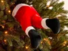 Bewegliche Beine des Weihnachtsmanns für Weihnachtsbaum 35 Produktbild-Vorschau 3