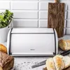 Brotkasten Brotbox Aus Stahl Kinghoff Kh-1752 Weiss Produktbild-Vorschau 3