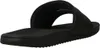A black Nike Kawa slide sandal is shown from a side-rear angle against a white background. Produktbild-Vorschau