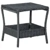 vidaXL 3-tlg. Garten-Lounge-Set mit Auflagen Poly Rattan Produktbild-Vorschau 10