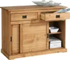 Kommode SAVONA, Sideboard mit 2 Türen 2 Schubladen, Kiefer Produktbild-Vorschau 6