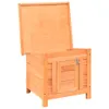 vidaXL Domček pre mačky 50x46x43,5 cm borovicové a jedľové Náhľad obrázku produktu 2