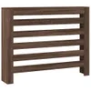 vidaXL Panele grzejnikowe brązowy dąb 104x20x82 cm materiał Podgląd zdjęcia produktu 1
