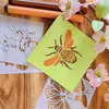 Lot de 80 pochoirs, 7,2 x 7,2 cm, pochoirs de peinture Voir les images du produit 11