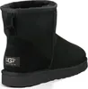 A black Ugg boot shown from the side. Voir les images du produit
