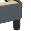 Bett mit Matratze Dunkelgrau 120x200 cm Samt Produktbild-Vorschau 7