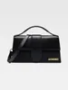 Jacquemus Le Grand Bambino schwarz Klappe Leder gold Produktbild-Vorschau 1