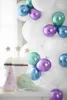 PartyDeco Glanzballons 12 cm blau 1 Packung à 50 Stück Produktbild-Vorschau 3