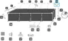 Diagram showing parts of a swimming pool assembly. Produktbild-Vorschau