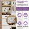 Merax Garderobenset, Wandgarderobe mit Schuhbank, Produktbild-Vorschau 7