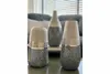 GILDE Vase, "Magma", gestreift, Keramik, anthrazitfarben, Produktbild-Vorschau 8