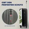 MuchoWow® Koffer Handgepäck Trolley Rollkoffer Kleine Produktbild-Vorschau 3