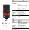 Godox Think TT350C Mini 2.4G bezdrátový TTL kamerový blesk Náhled obrázku produktu 6