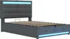 Sweiko Lit rembourré 90x200 Lit d'enfant à rangement Voir les images du produit 15