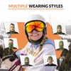 Qunature Cagoule Balaclava Masque d'hiver Noir, L Voir les images du produit 5