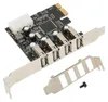 Rozširujúca karta PCI E na USB, 4 porty USB 2.0, podporuje Náhľad obrázku produktu 1