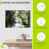 ARTland Poster Sonniger Wald Größe: 70x50 cm Produktbild-Vorschau 2