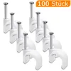 goobay clip per cavo bianco 10 mm (100 pezzi) Anteprima dell’immagine prodotto 14