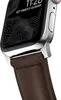 Nomad Traditional Bracelet en Cuir Marron / Hardware Voir les images du produit 13