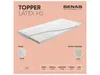 MOB, Vrchní matrace / Topper - Latex H5 - 195x80 cm (T3) Náhled obrázku produktu 4