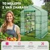Fóliový skleník se čtvercovou základnou 143x143x195cm - Náhled obrázku produktu 5