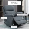 HOMCOM Sessel mit Aufstehhilfe, Relaxsessel, Massagesessel Produktbild-Vorschau 7