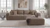 Big-Sofa XXL 306 cm Federkern Lounge Couch mit Bezug aus Produktbild-Vorschau 3