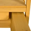 Outsunny Sandkasten mit Dach, Sandkiste aus Holz mit Produktbild-Vorschau 8