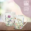 Kaffeetassen 4er Set Wiesen-Blumen Frühling Sommer 8 cm, Produktbild-Vorschau 3