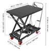 VEVOR nožnicový zdvíhací stôl hydraulický 230 kg nosnosť Náhľad obrázku produktu 8