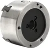 A close-up studio shot of a metal lathe chuck. Podgląd zdjęcia produktu