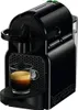 A black Nespresso coffee machine with a cup of espresso. Produktbild-Vorschau