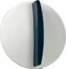 Stiebel-Eltron 254307 Knebel weiß/blau Steckknopf Drehknopf Produktbild-Vorschau 1