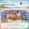 Lantigo Strandparavent Klassische Streifen 4m Windschutz Produktbild-Vorschau 4