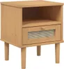 vidaXL Nachttisch SENJA Rattan-Look Braun 40x35x48cm Produktbild-Vorschau 14