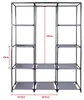 Szafa składana z materiału, półka do piwnicy, składana Podgląd zdjęcia produktu 4