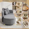 Merax : chaise longue avec espace de rangement et structure Voir les images du produit 11