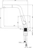 Kitchen faucet with pull-out spout Produktbild-Vorschau 5