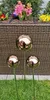 Rosenkugel 3er Set 15-15-10 cm Edelstahl golden rose Produktbild-Vorschau 2