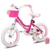 HILAND 14 Zoll Mädchen Kinderfahrrad mit Korb & Bändern, Produktbild-Vorschau 9