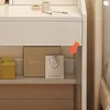 Tavolo da toeletta con specchio per il trucco bianco grande Anteprima dell’immagine prodotto 5