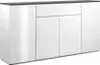 finori Brest 51A Sideboard, Matera / weiß HGL Maß: B x H x Produktbild-Vorschau 4