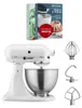 KitchenAid 5K45SSEFW mixeur Robot mixer 250 W Blanc Voir les images du produit 2
