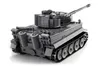 A gray toy tank model on a white background. Náhľad obrázku produktu