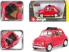 Bburago 18-22099 - Model auta - Fiat 500L 1968 (červený, Náhled obrázku produktu 23