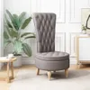 vidaXL Sillón reclinable color taupe, 56,5 x 70 x 110 cm, Vista previa de la imagen del producto 2