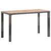 vidaXL Gartentisch Anthrazit und Braun 123x60x74 cm Produktbild-Vorschau 7