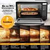 Stillstern Minibackofen mit Umluft 35L (DE Vers) Pizza Ø28, Produktbild-Vorschau 7