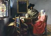 Puzzle 1000 Kieliszek wina, Vermeer Voir les images du produit 1